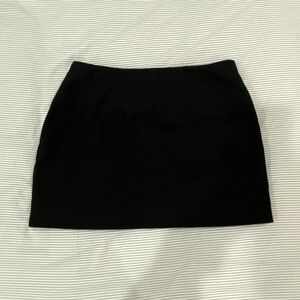 Oak + Fort Black Mini Skirt
